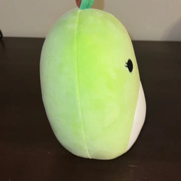 Squishmallows “Ashley” 8" Green Apple Plush Toy - 8 in - Picture 4 of 8